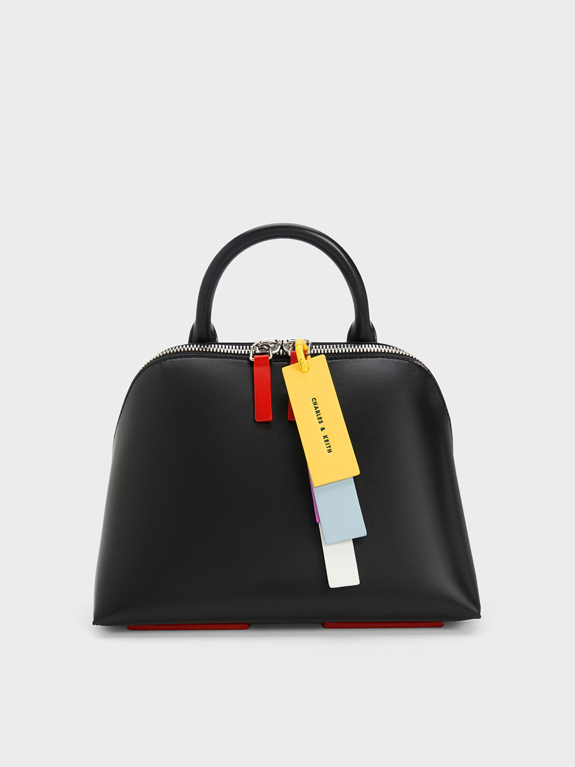 Cockade Bowling Bag, Black, hi-res