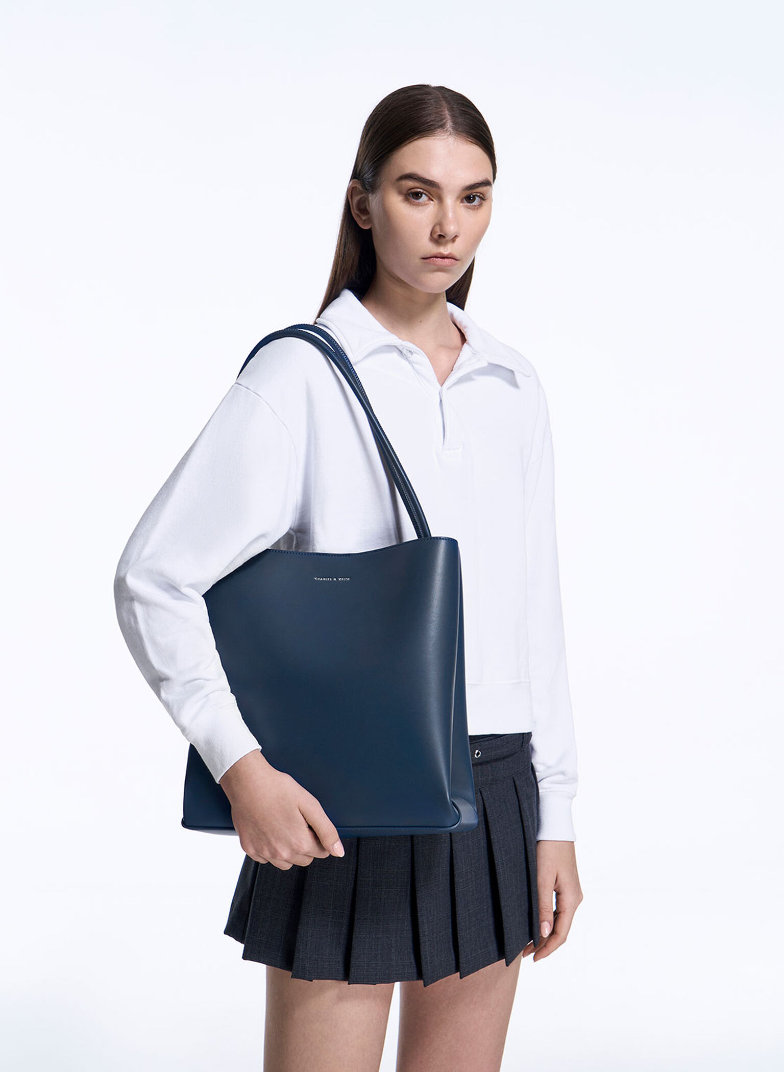 Leia Tote Bag, Blue, hi-res