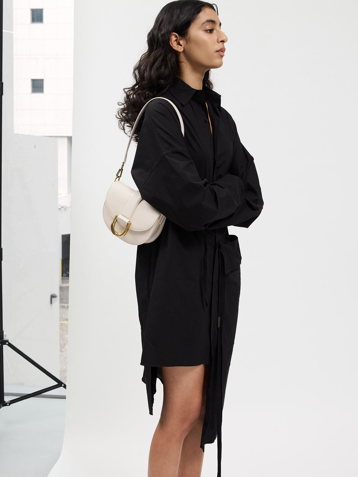 Beige saddle bag clearance