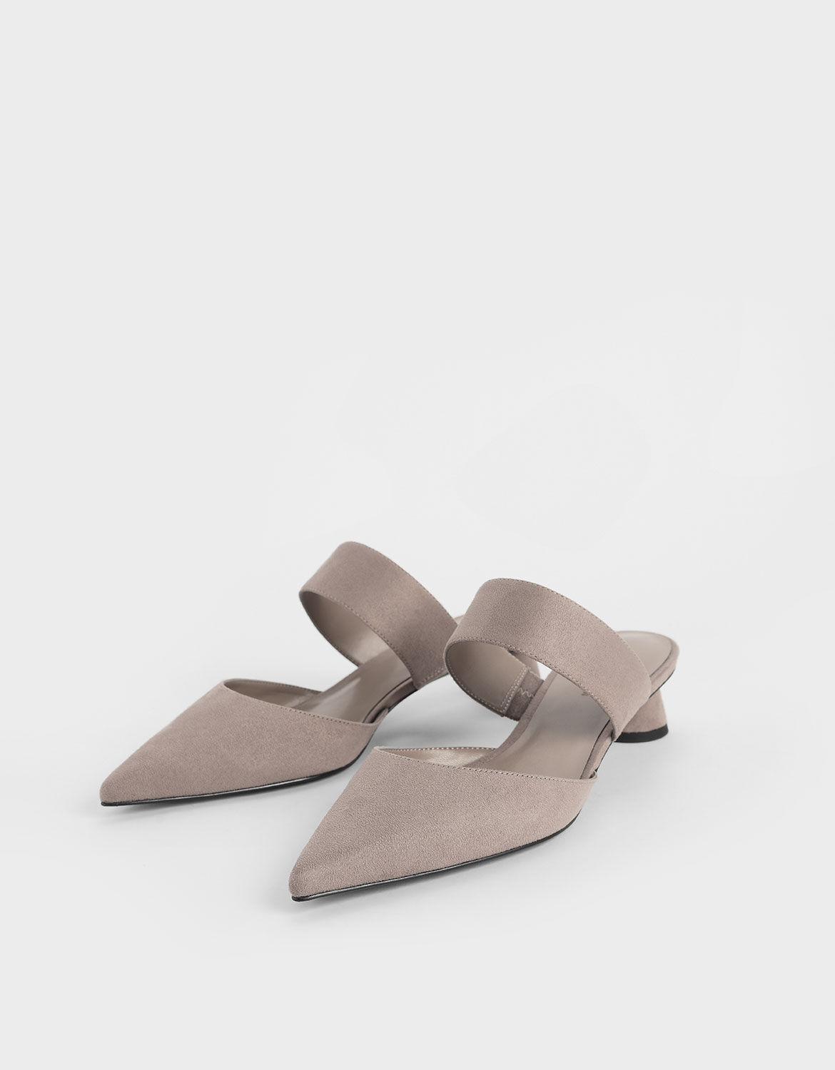 thick heel mules