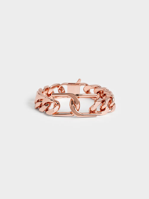 Gabine Chain-Link Bracelet, Rose Gold, hi-res