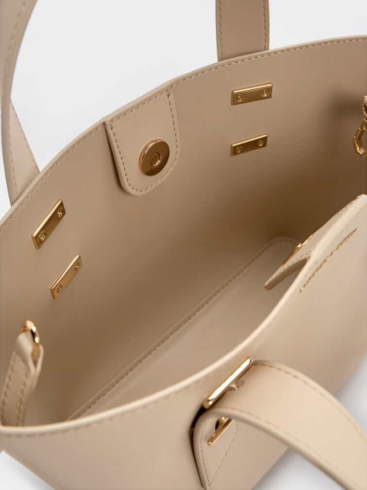 Shania 兩用托特包, Dusted Oat, hi-res