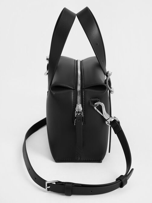 Marceline Bowling Bag, Noir, hi-res
