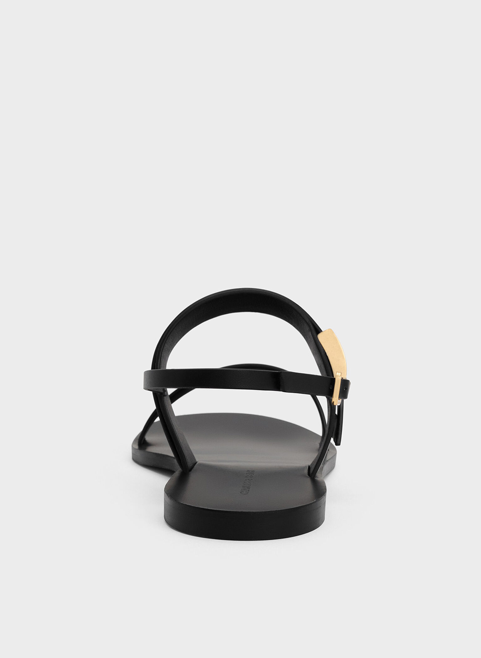 Sandalias de doble tira Yvette, Negro, hi-res