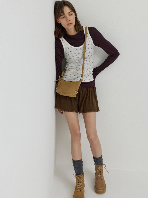 Tatiana Tassel Hobo Bag, Sand, hi-res
