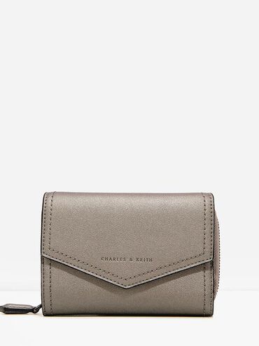 Envelope Wallet, Pewter, hi-res