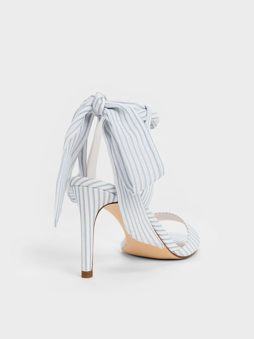 Eliana Striped Tie-Around Heels, Multi, hi-res