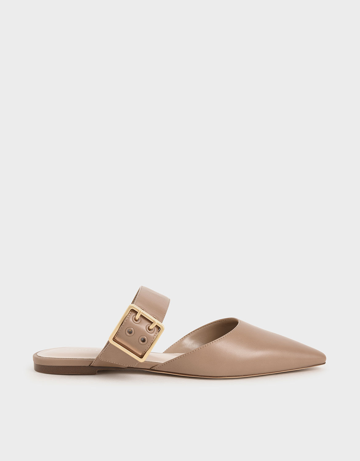 Camel buckle mule Outlet