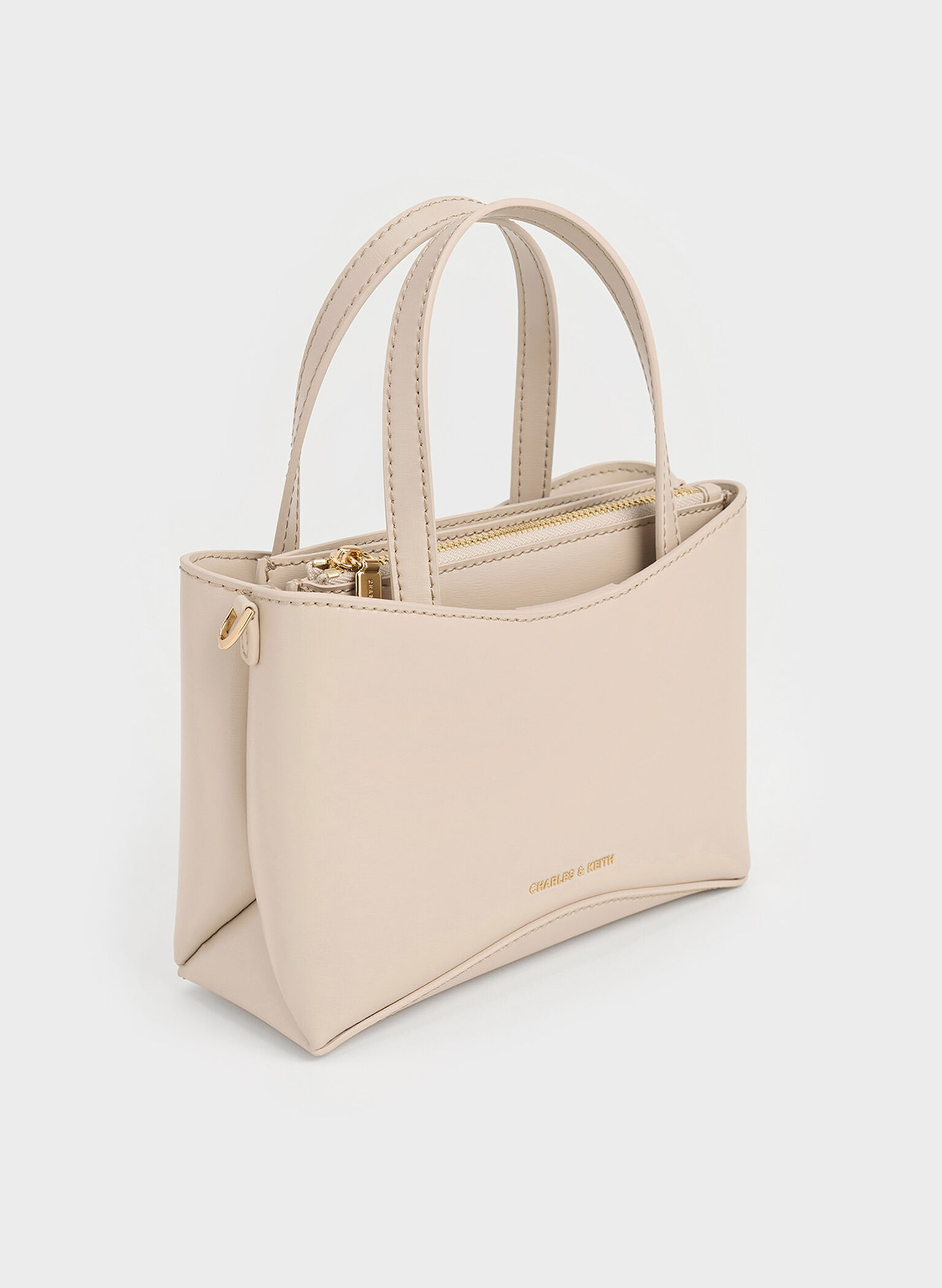 Mini Sybill Tote Bag, Oat, hi-res