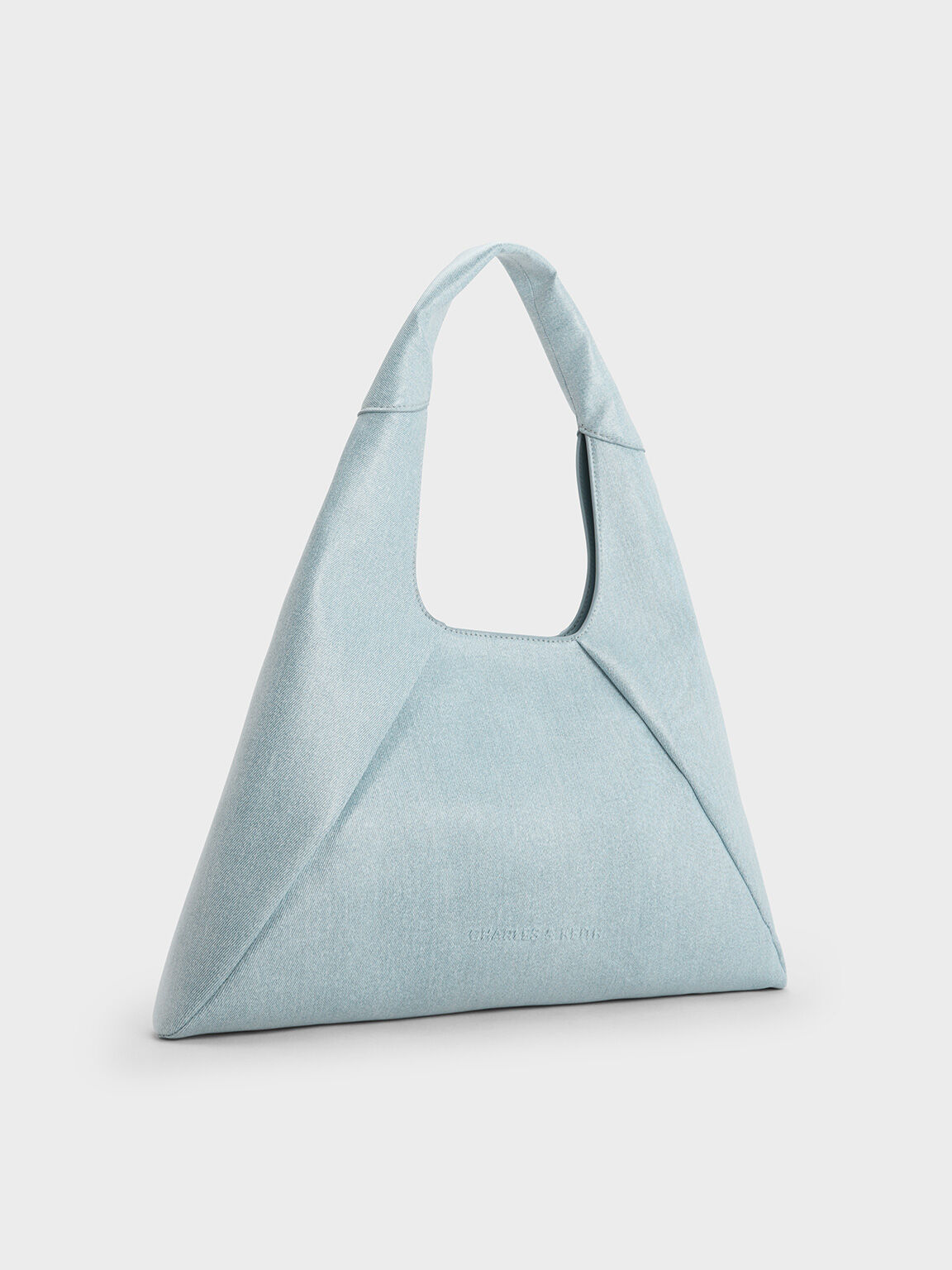 Bosie Denim Slouchy Hobo Bag Denim Blue
