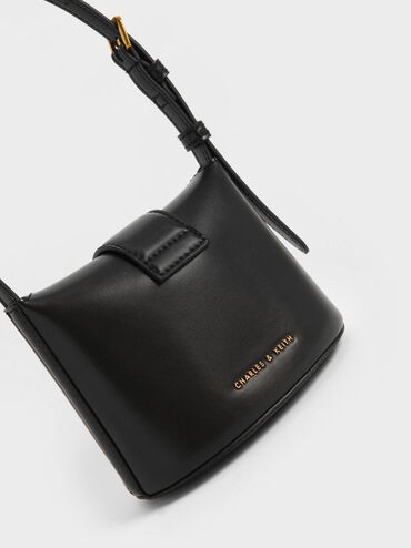 Gabine Bucket Bag, Black, hi-res