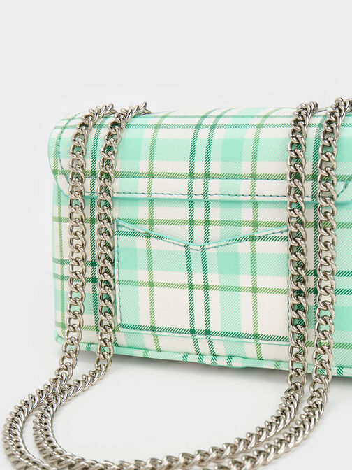 Alcott Push-Lock Chain Bag, Multi, hi-res