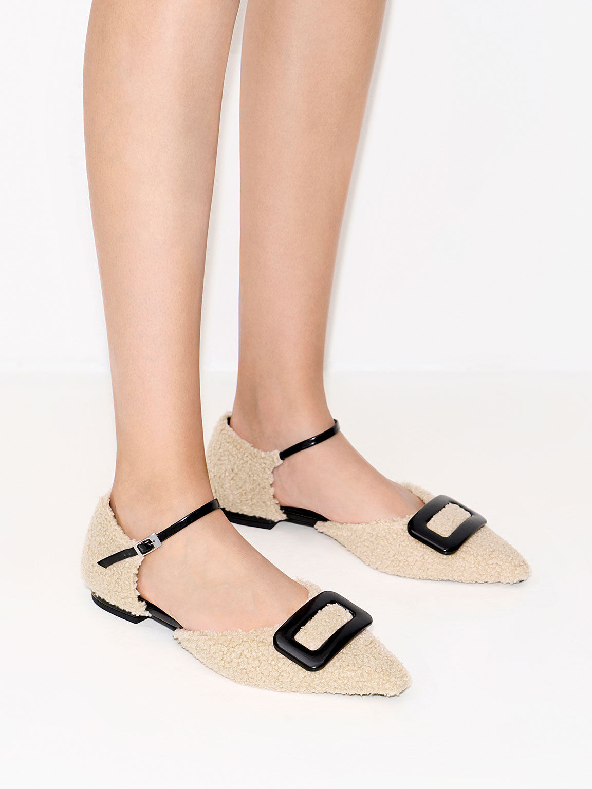Furry flats top