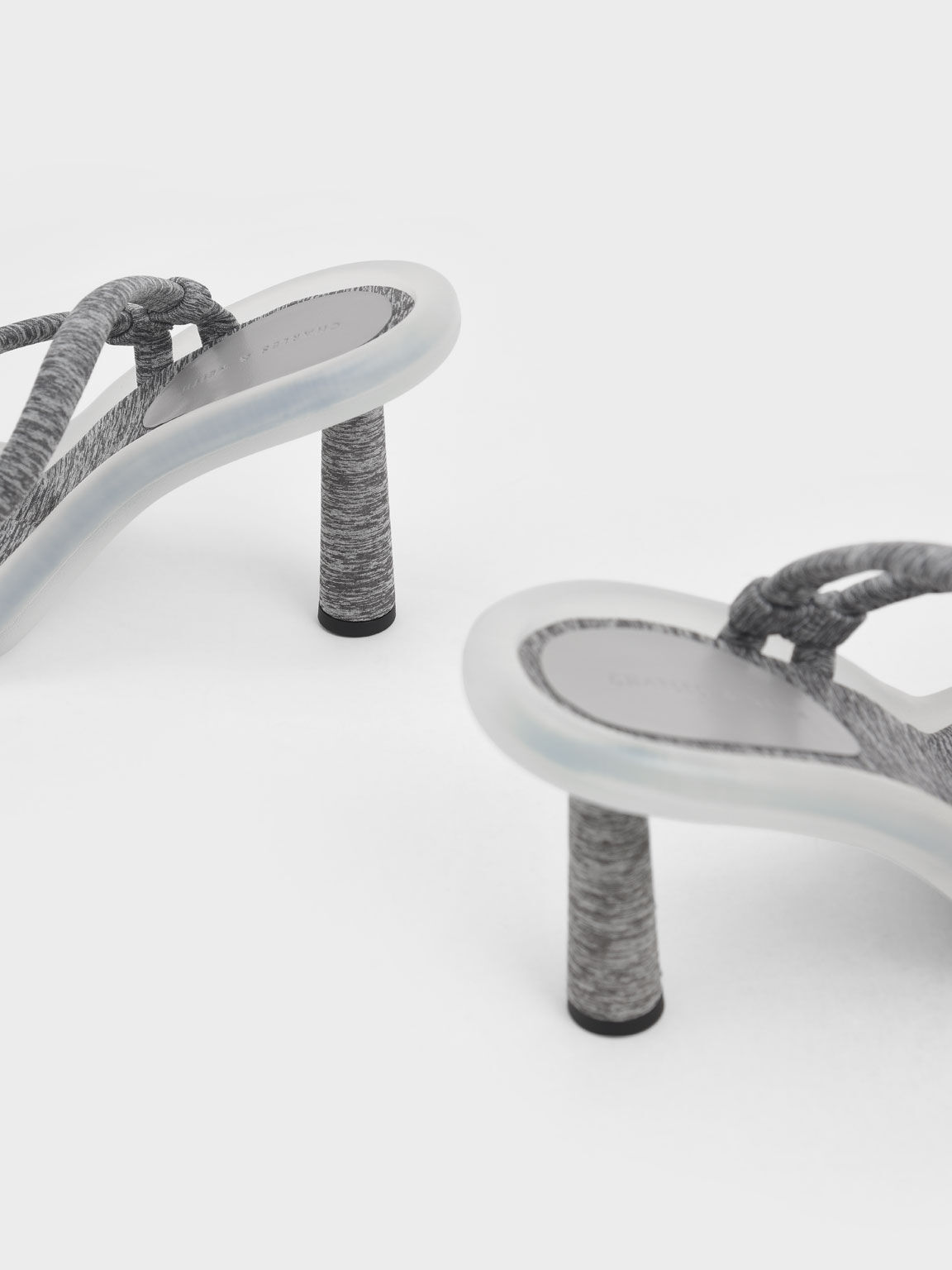 環保材質：Electra 套趾高跟涼鞋, 淺灰色, hi-res
