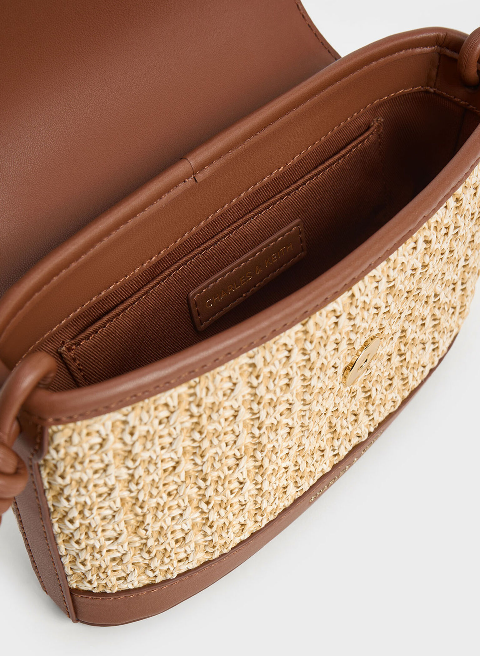 Sabine Raffia Knotted-Strap Bag, Multi, hi-res