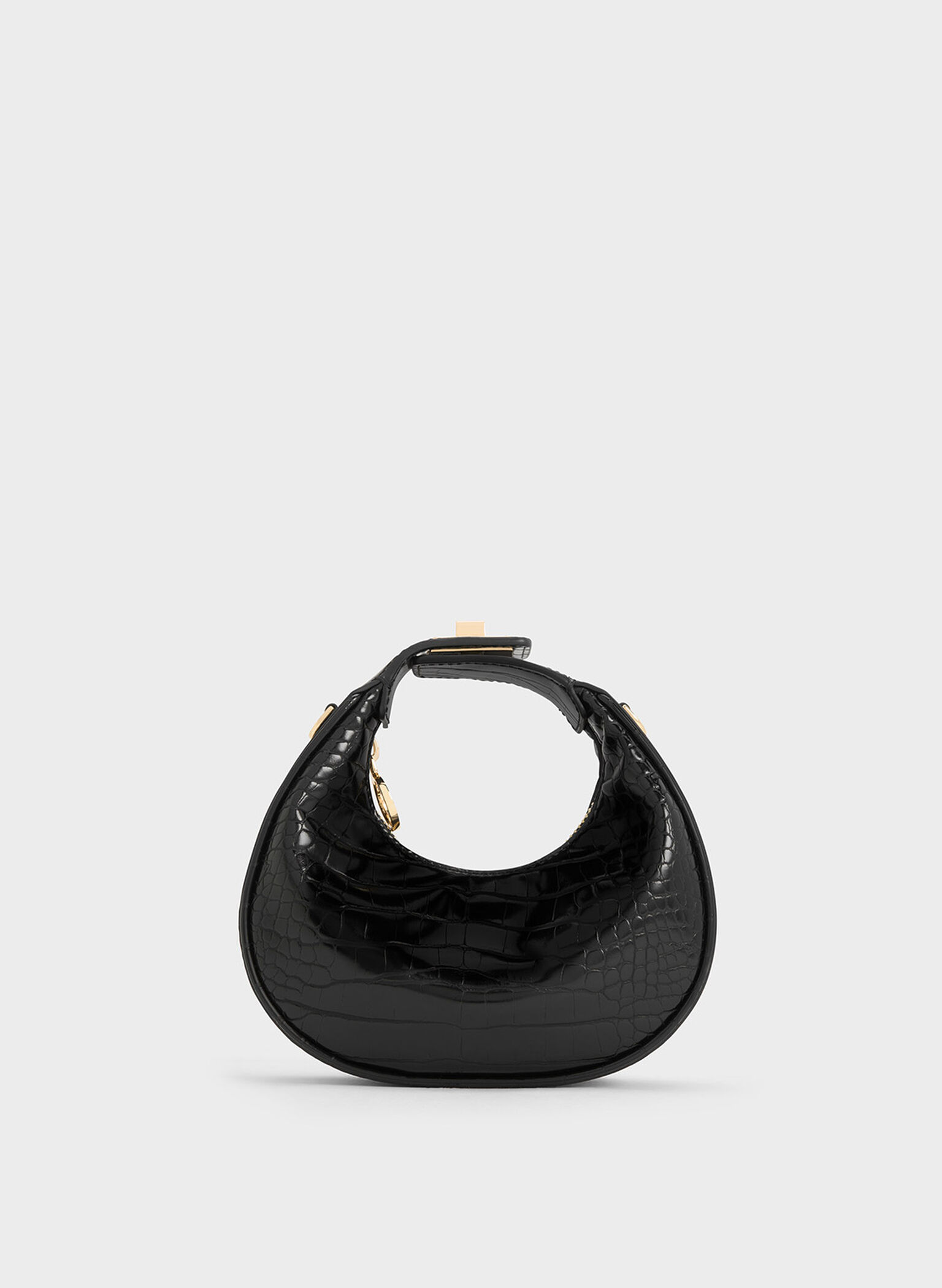 Black Vegan Leather Backpacks Twist Lock Quilted Bags