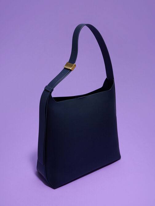 Edna Tote Bag, Navy, hi-res