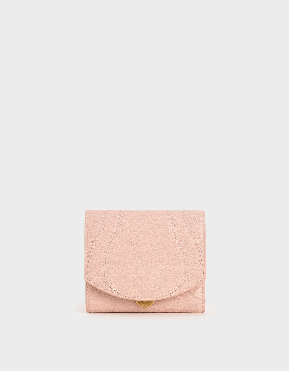 charles and keith wallet pink