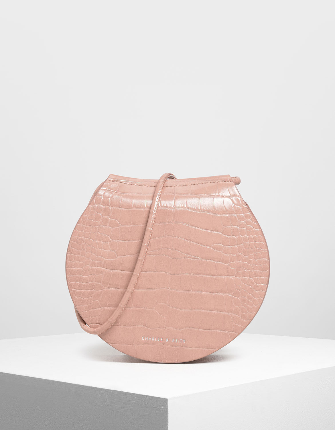 charles and keith bag pink