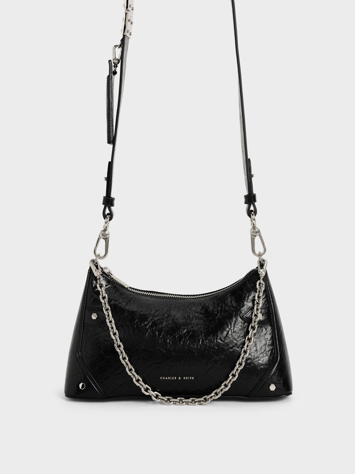 Chain handle crossbody bag clearance