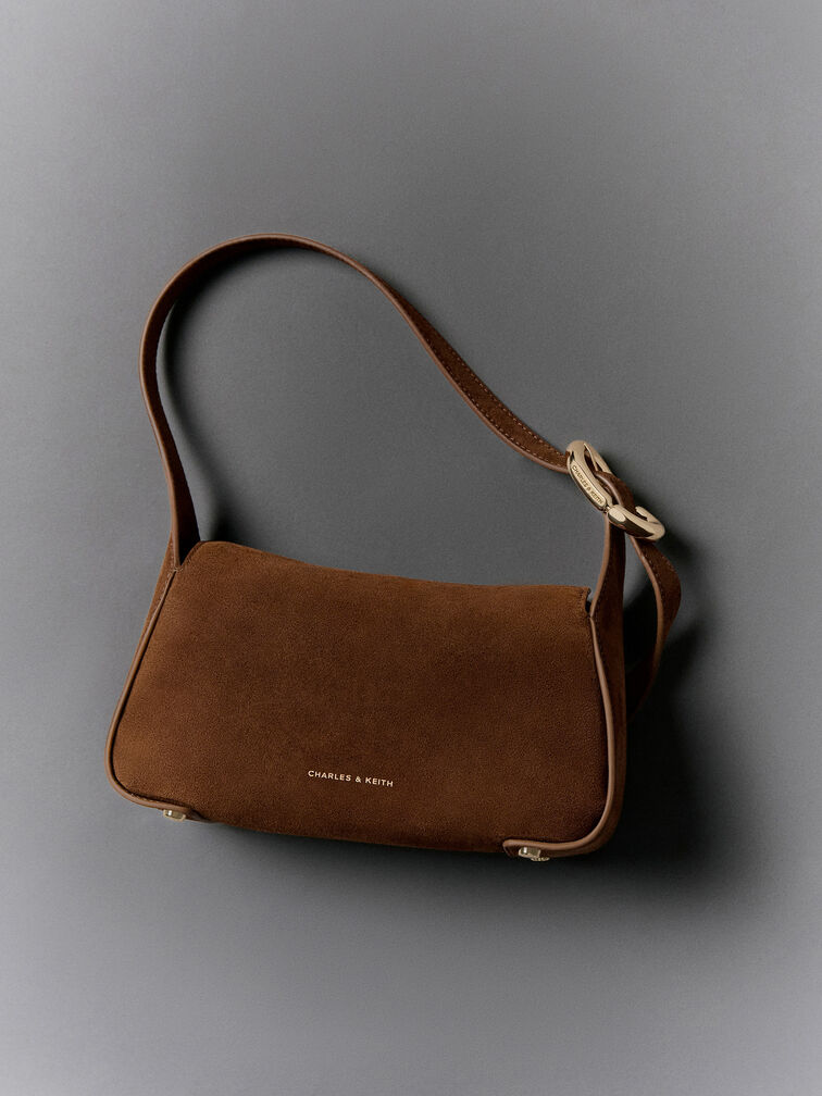 Aislin Shoulder Bag, Pecan Brown, hi-res