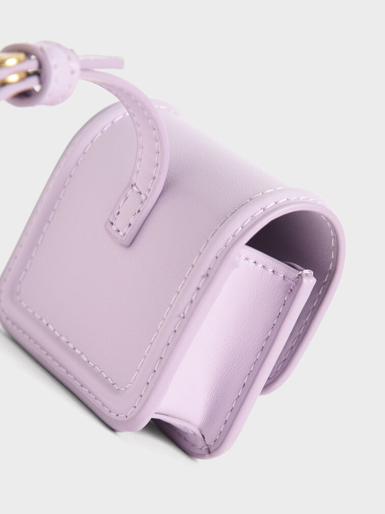 Stitch-Trim AirPods Pouch, Lilac, hi-res