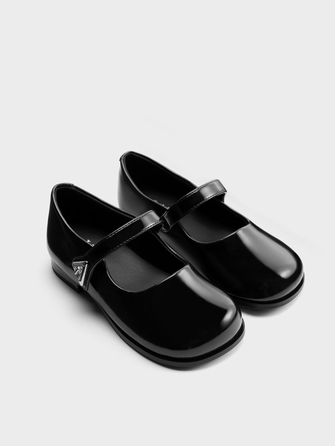 Girls black mary best sale jane shoes