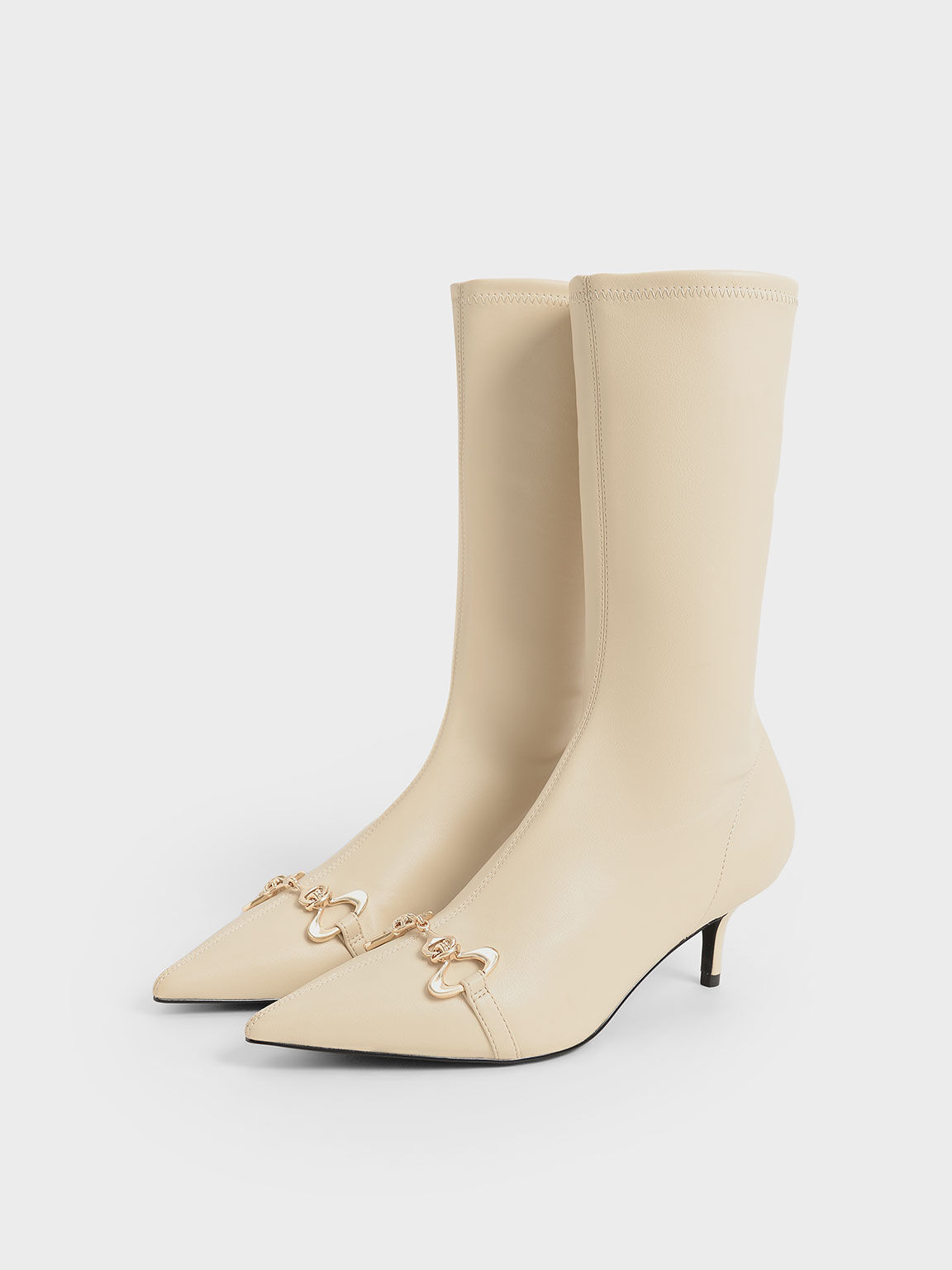Elery Slip-On Ankle Boots, Sand, hi-res