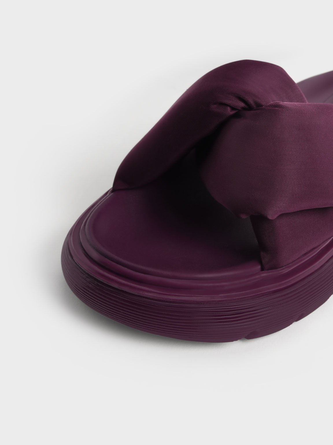 Sandalias Odessa de nailon con punta redonda, Purple, hi-res