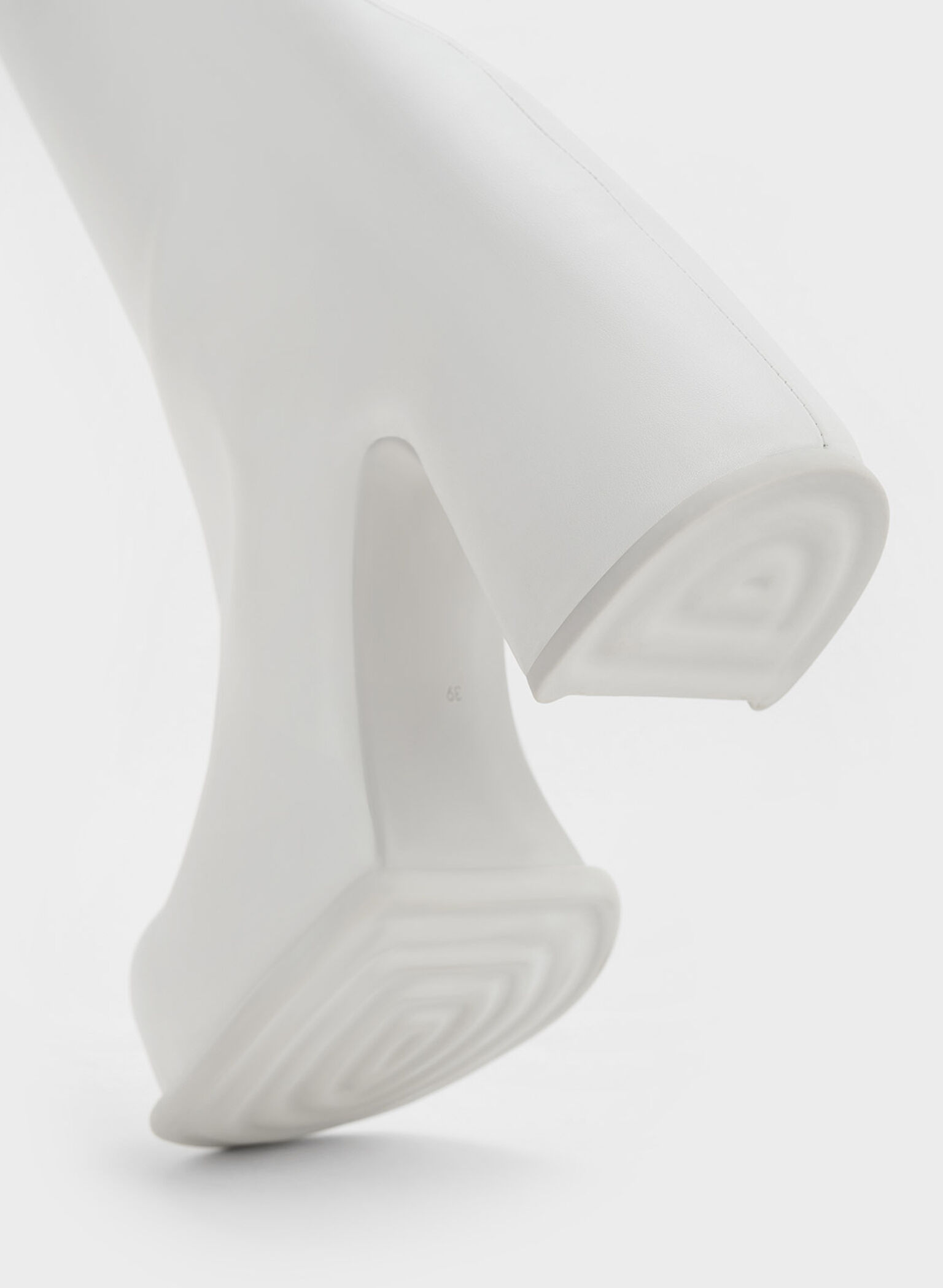 Pixie Platform Ankle Boots, White, hi-res