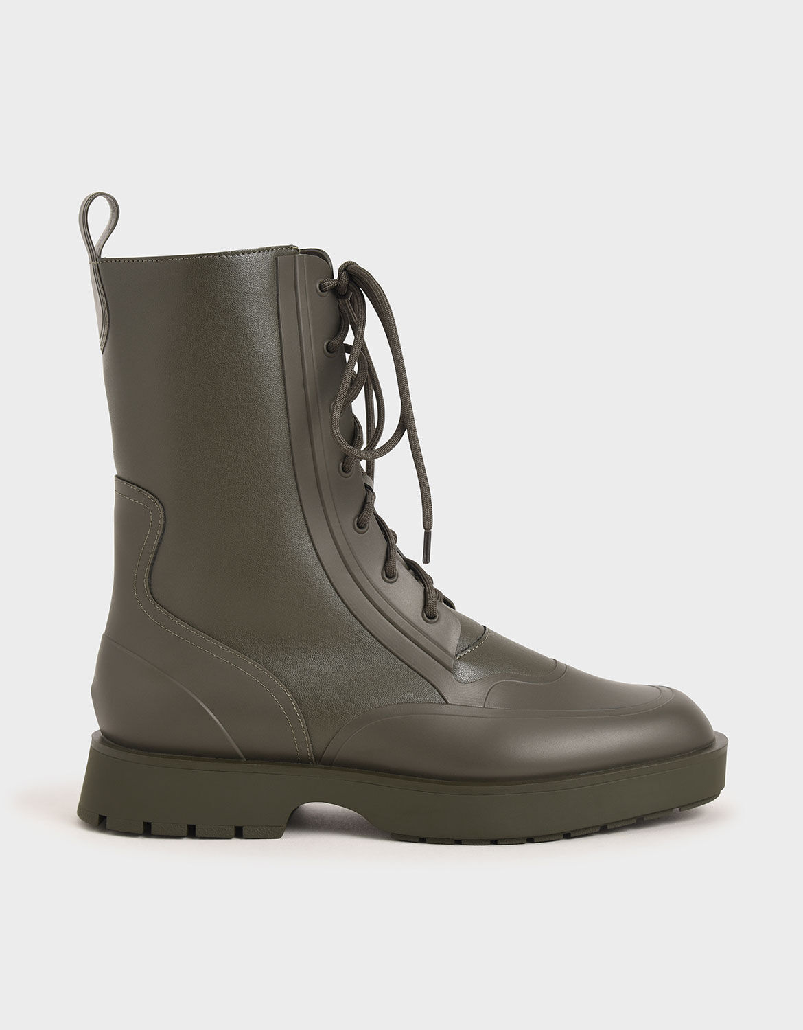 Lace calf boots clearance