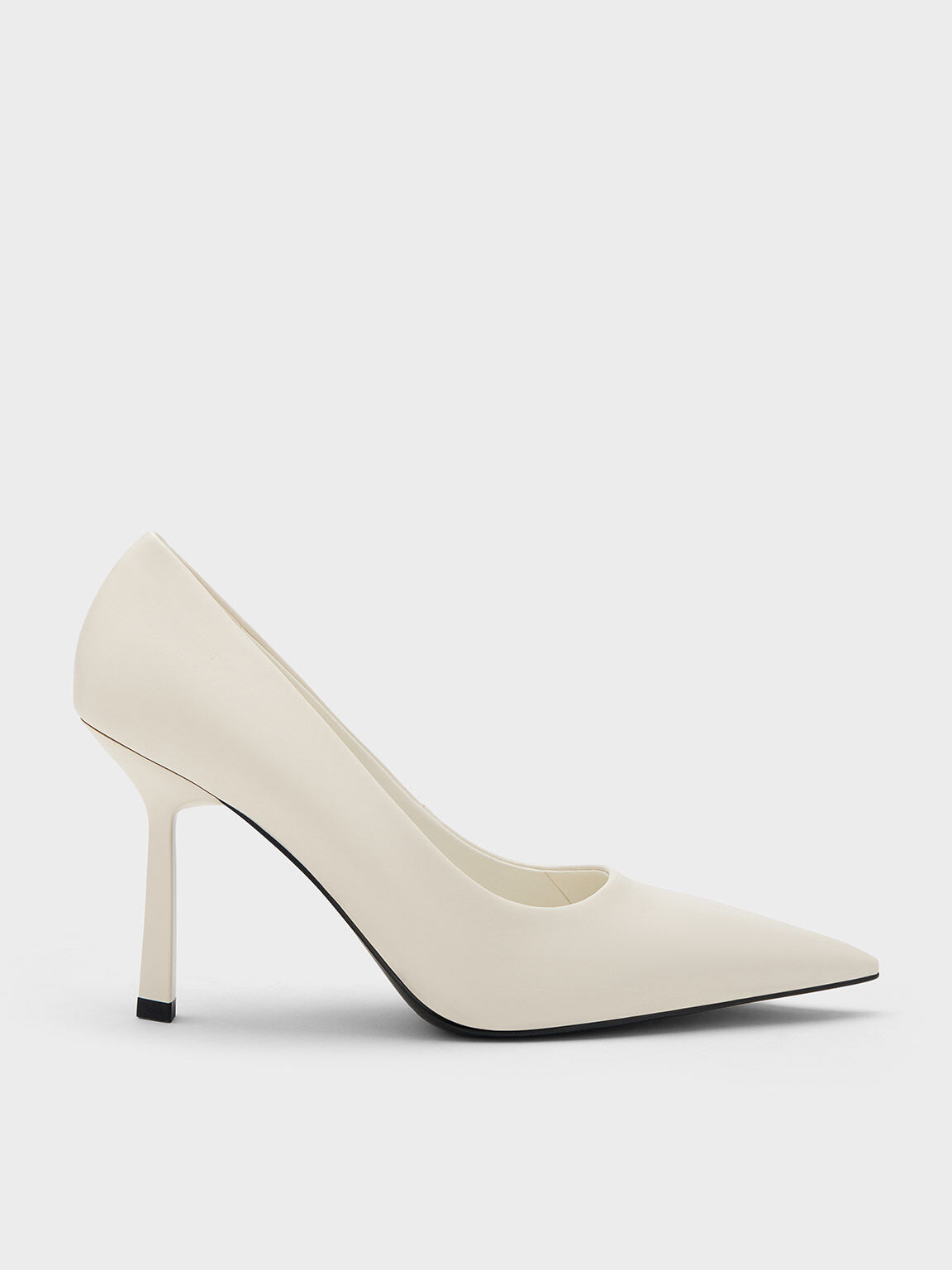 Cream sales court shoe