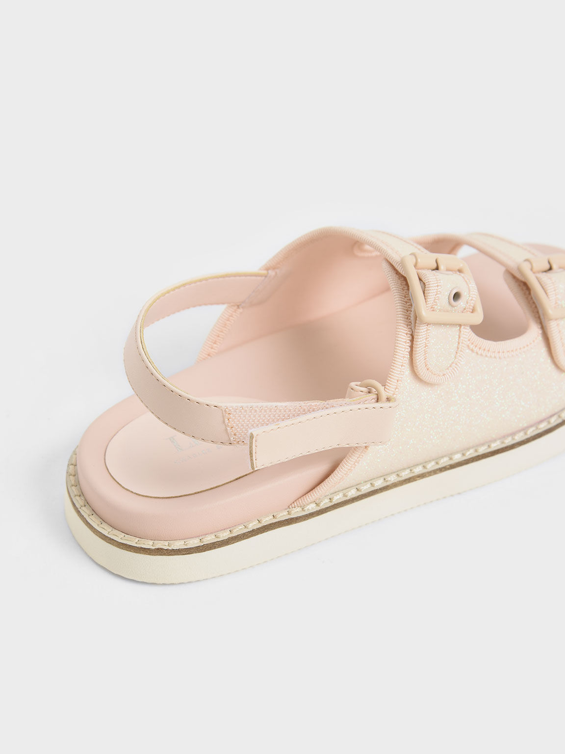 Blush Girls Glitter Sports Sandals CHARLES KEITH CA