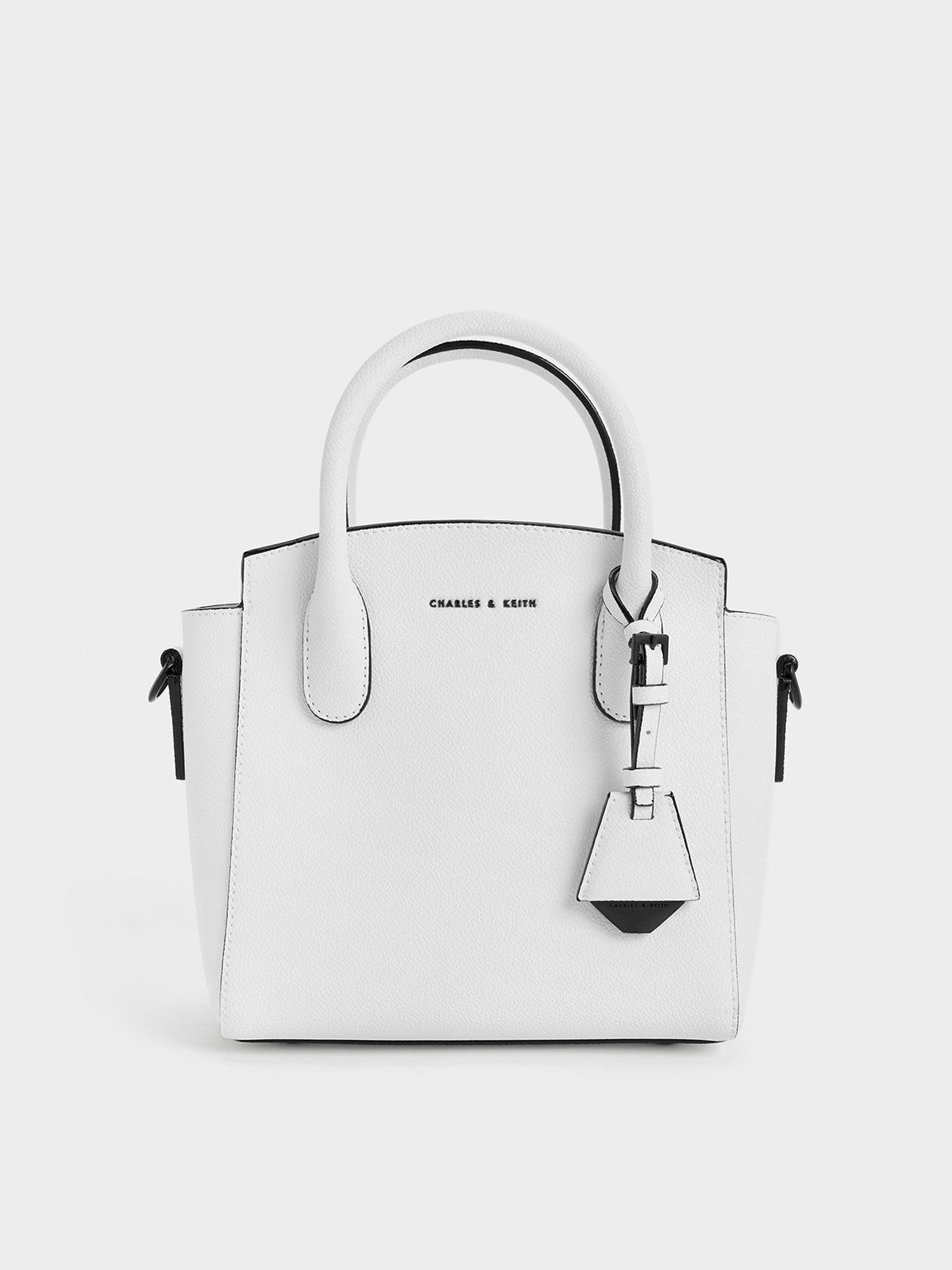 Charles and keith classic top handle bag clearance