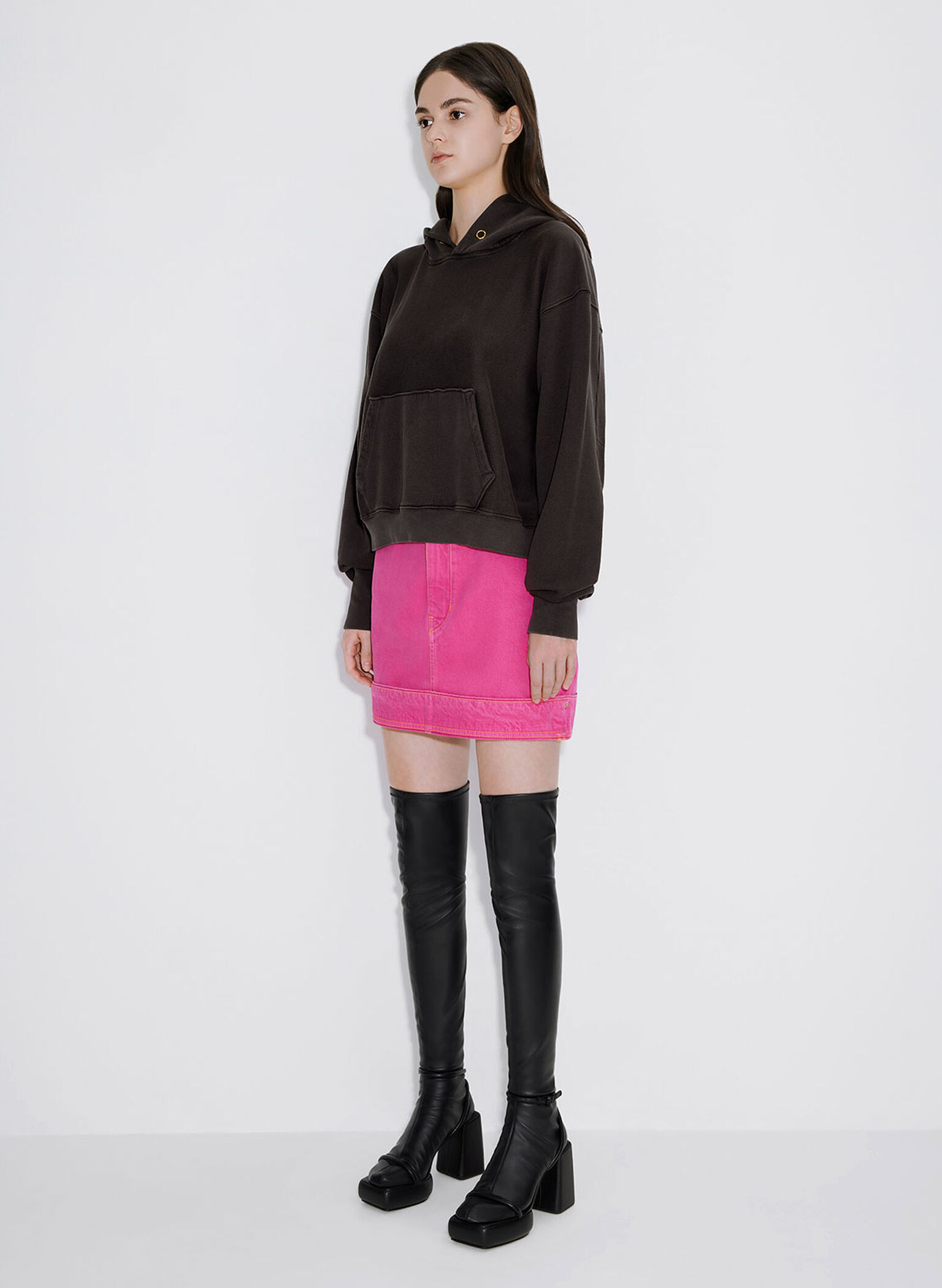 Lucile Thigh-High Boots, Black, hi-res