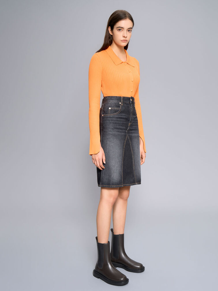 charles and keith chelsea boots