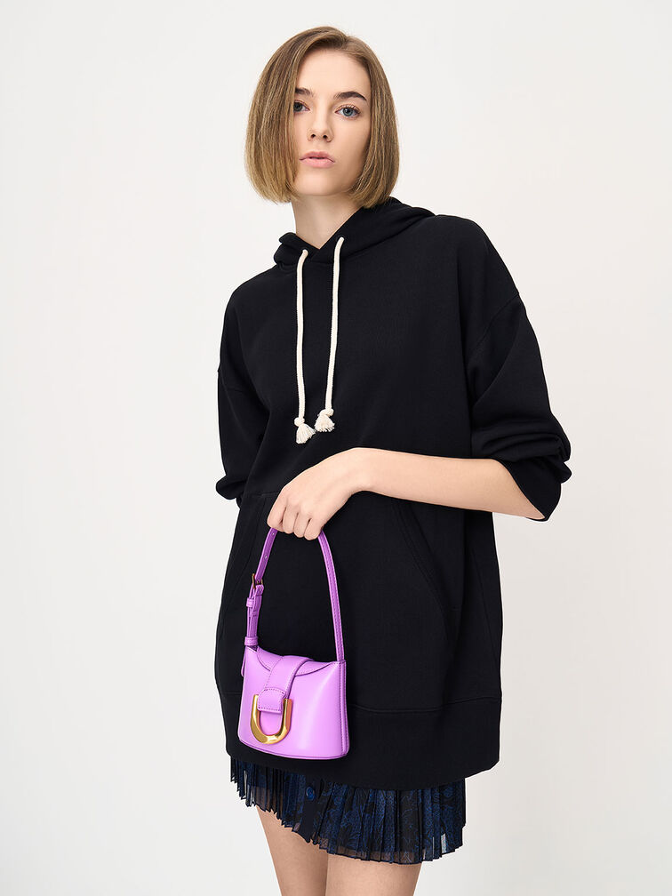 Gabine Bucket Bag, Violet, hi-res