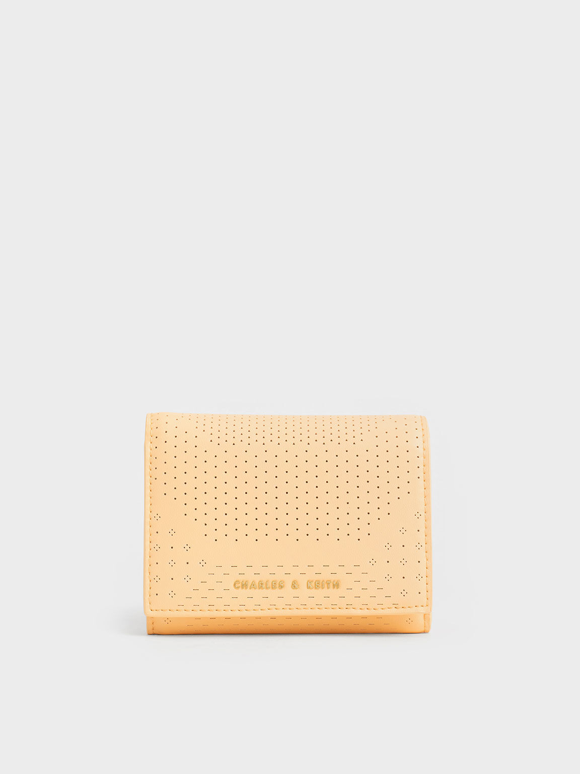 Charles and keith online yellow wallet