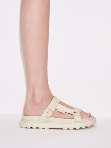 Maisie Sports Sandals, Beige, hi-res