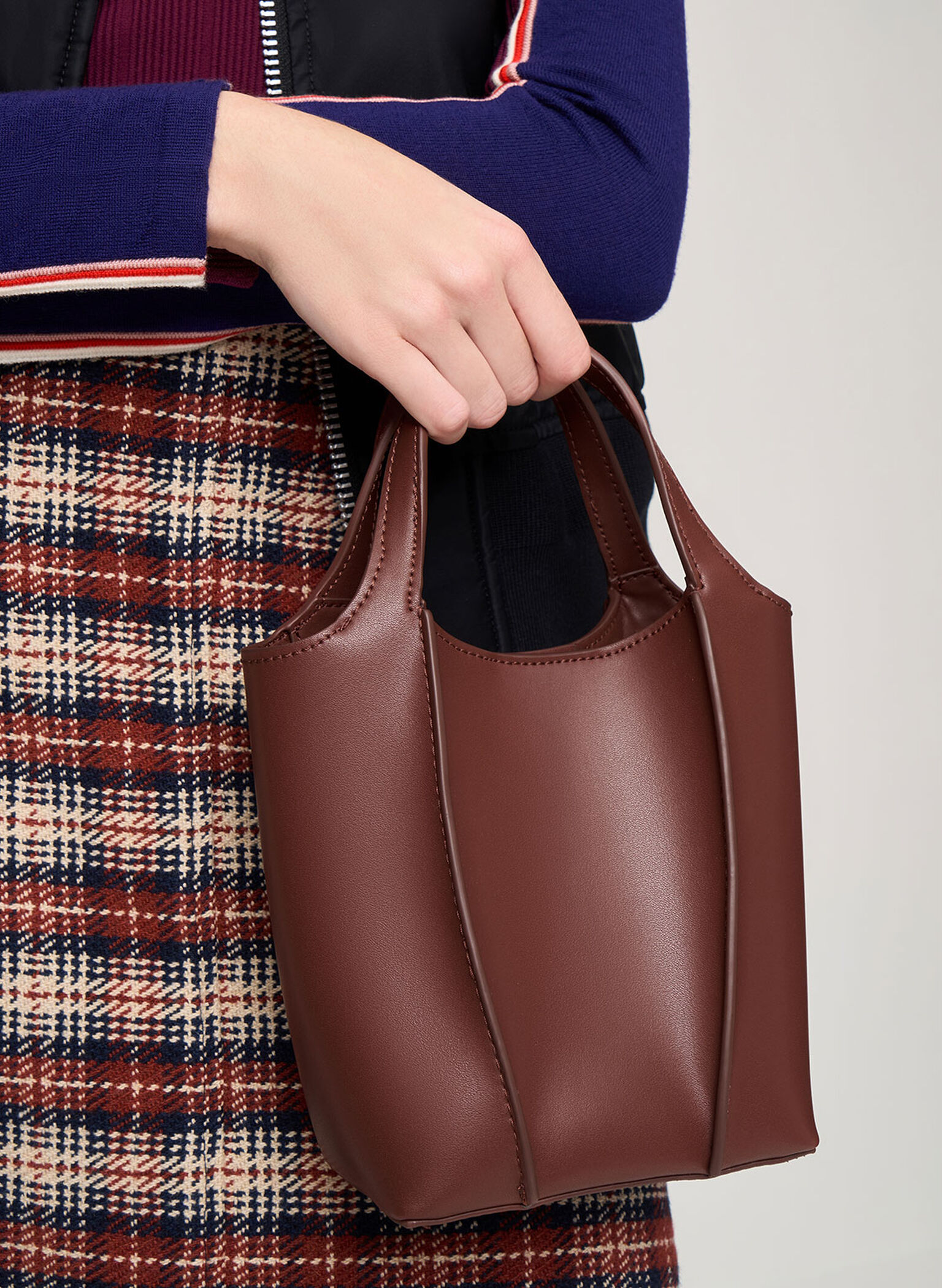 Arlys Tote Bag, Chocolate, hi-res