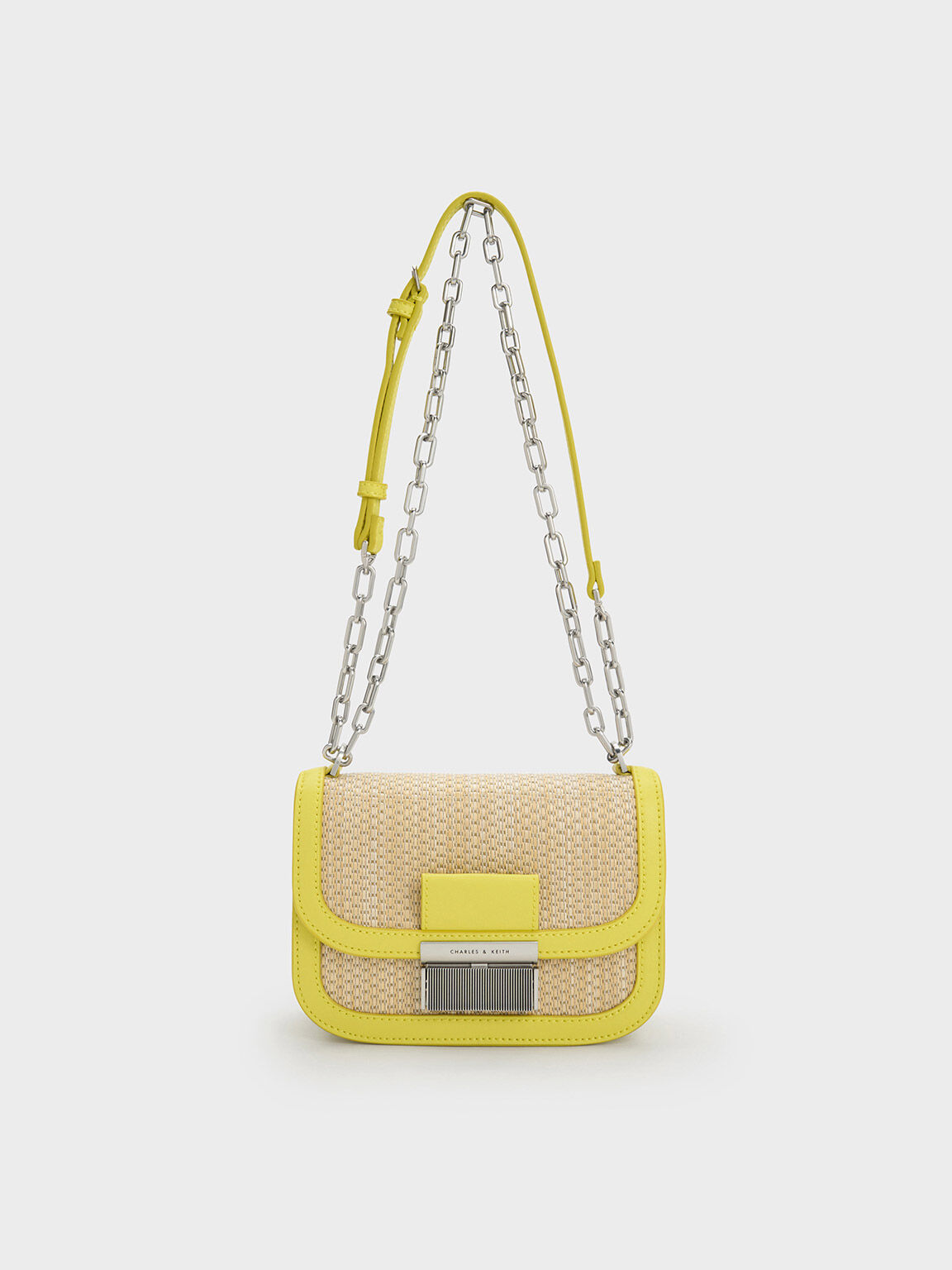 The Hollywood Backpack Purse Leather Yellow