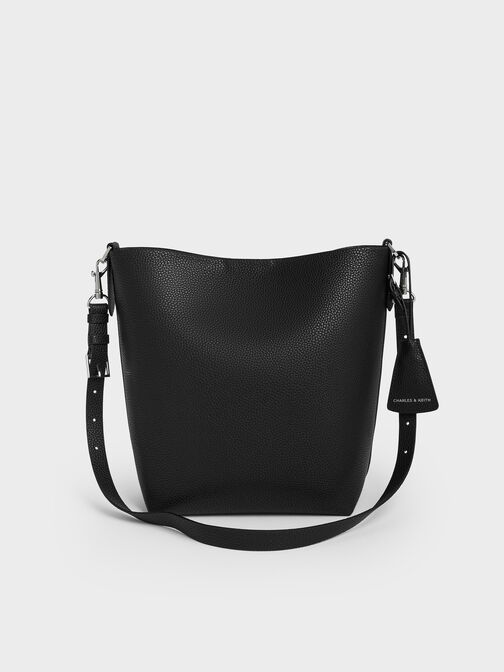 Beryl Bucket Bag, Noir, hi-res