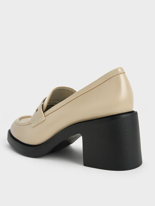 Hester Loafer Pumps, Chalk, hi-res