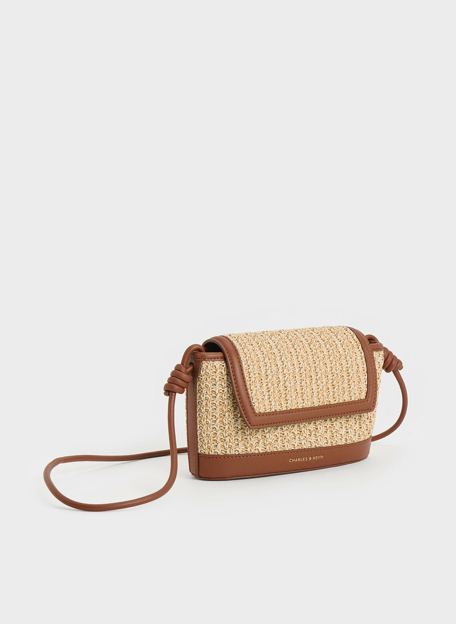 Sabine Raffia Knotted-Strap Bag, Multi, hi-res