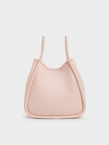 미니 라일라 튜블러 토트백, 소프트 핑크&nbsp;, hi-res