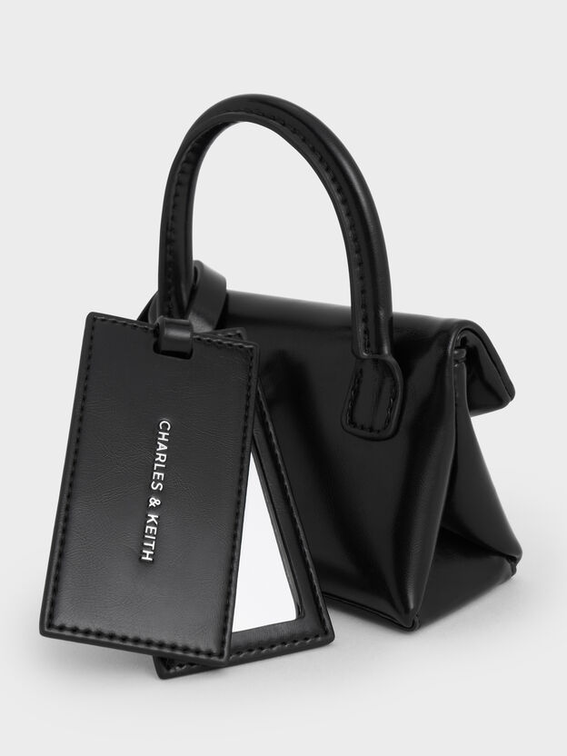 Andromeda Micro Bag Charm, Noir, hi-res