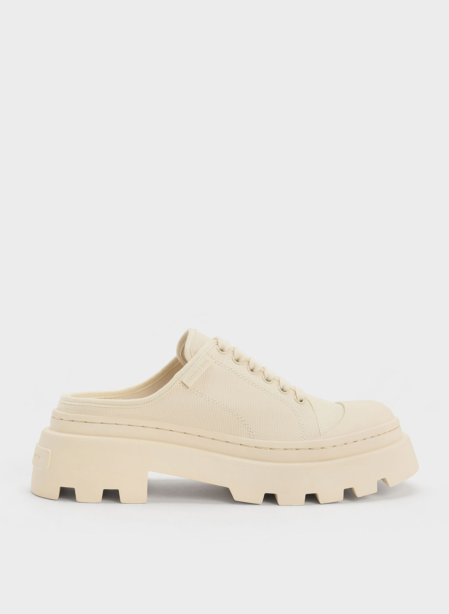 Indra Canvas Slip-On Sneakers, Chalk, hi-res
