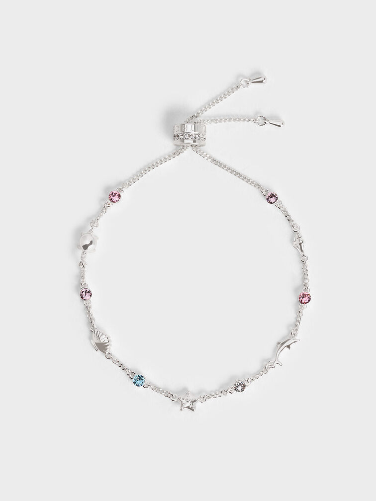 Oceana Crystal Bracelet, Silver, hi-res