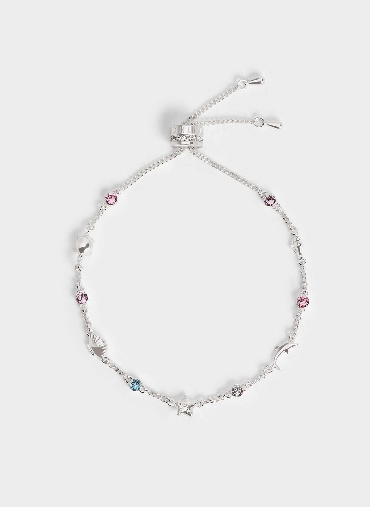 Oceana Crystal Bracelet, Silver, hi-res