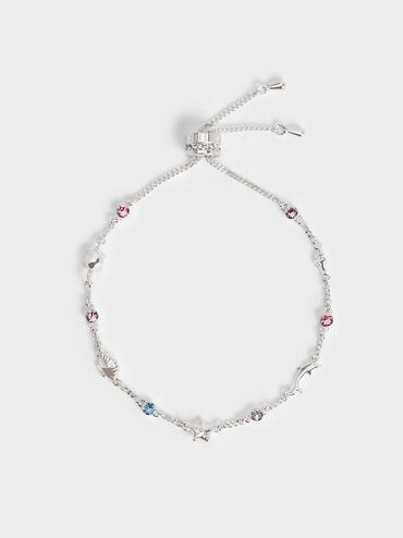 Oceana Crystal Bracelet, Silver, hi-res